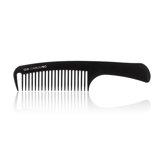 Carbon Pro Antistatic Tourmaline Carbon Comb 0246