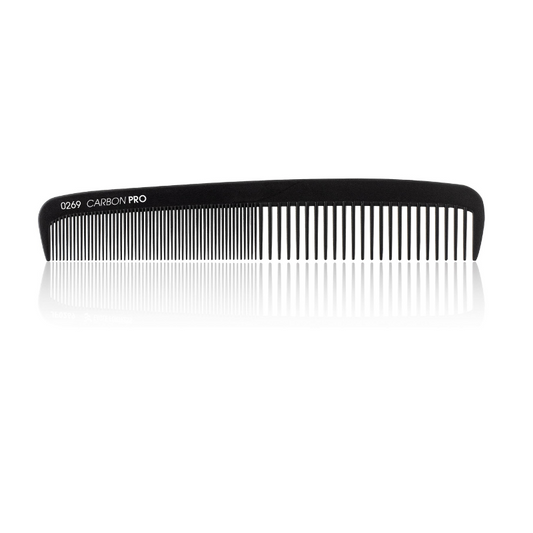 Carbon Pro Antistatic Tourmaline Carbon Comb 0269