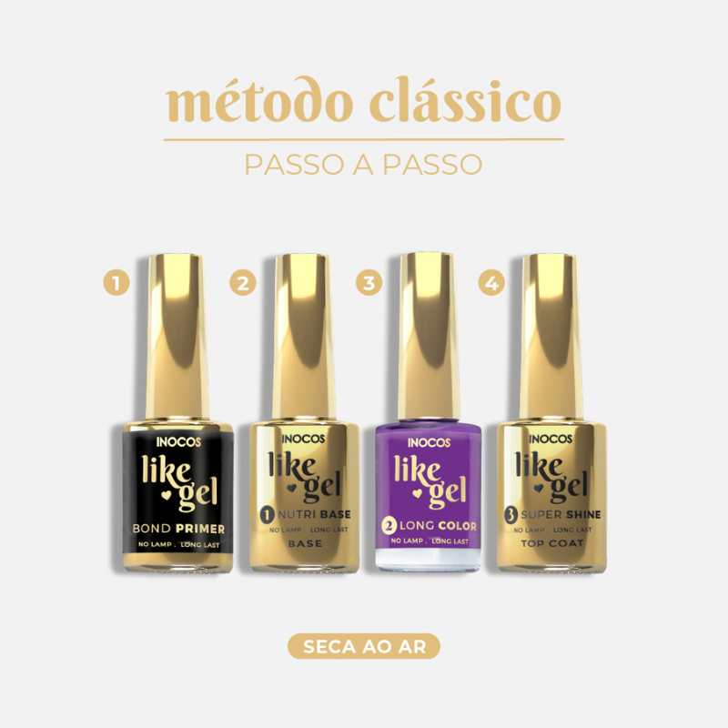 Inocos Like Gel 142 Violeta Glam 11ml