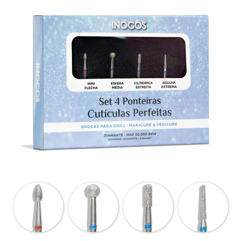 Inocos Set 4 Drills - Perfect Cuticles