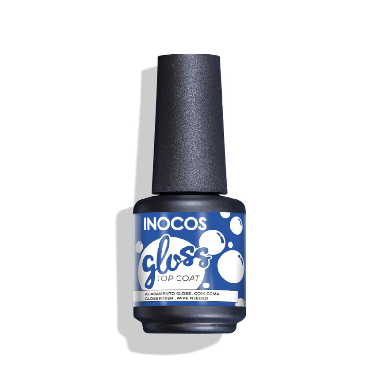 Inocos Verniz Gel Top Coat Extra Gloss 15ml